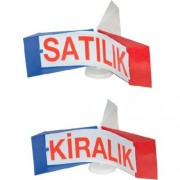 ARAÇ ÜSTÜ DÖNER KİRALIK SATILIK LEVHA
