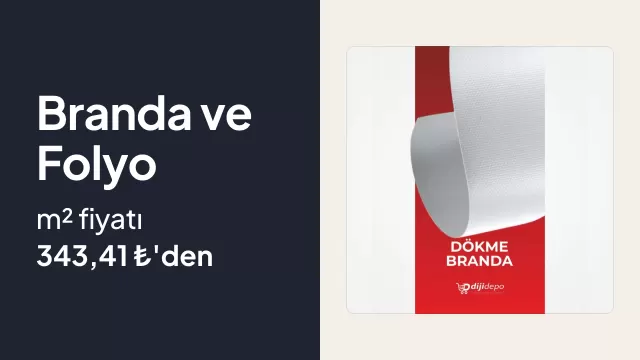 Dijital baskıda m² fiyatı