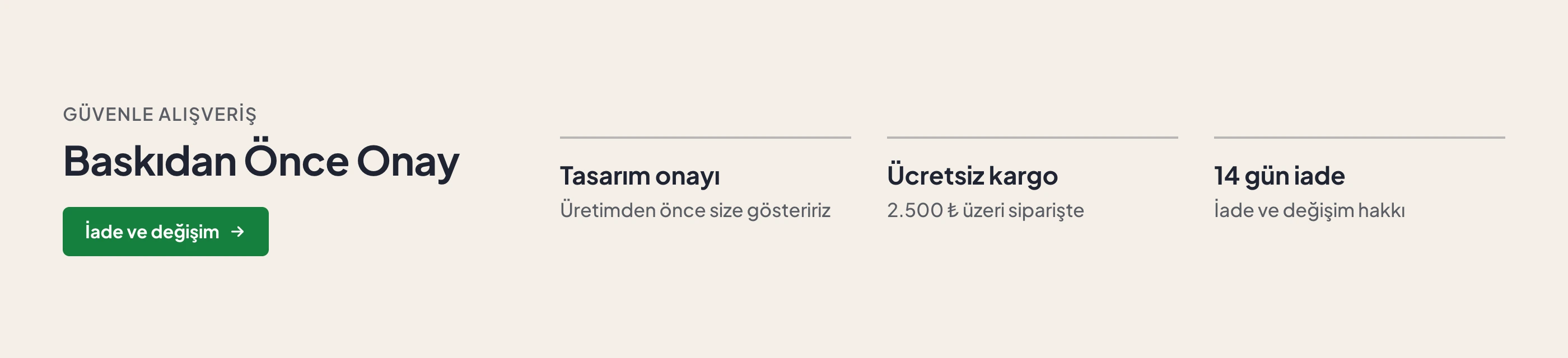 Güvenle alışveriş