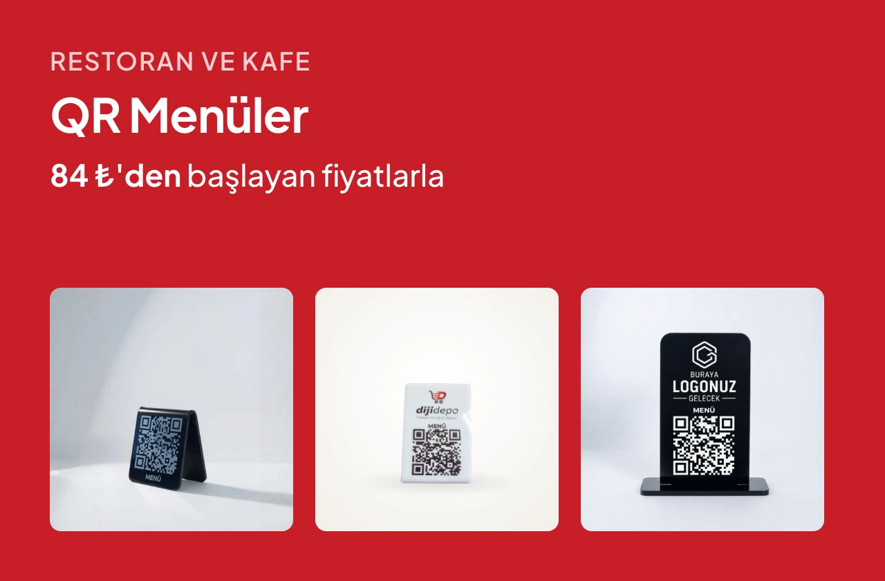 QR menüler