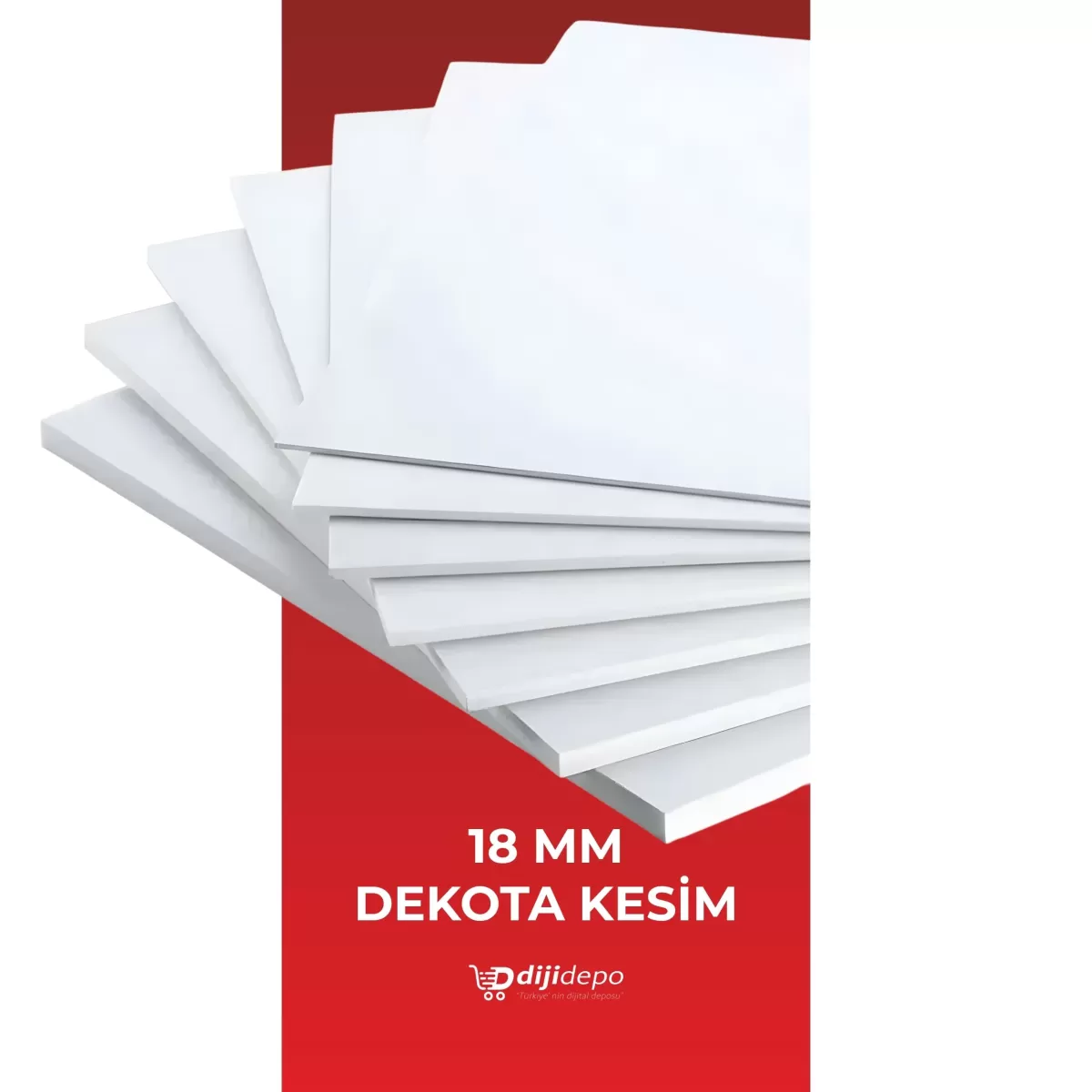 18 mm Dekota Kesim (Forex) - Maksimum Derinlik & Endüstriyel Güçte 3D Tasarımlar