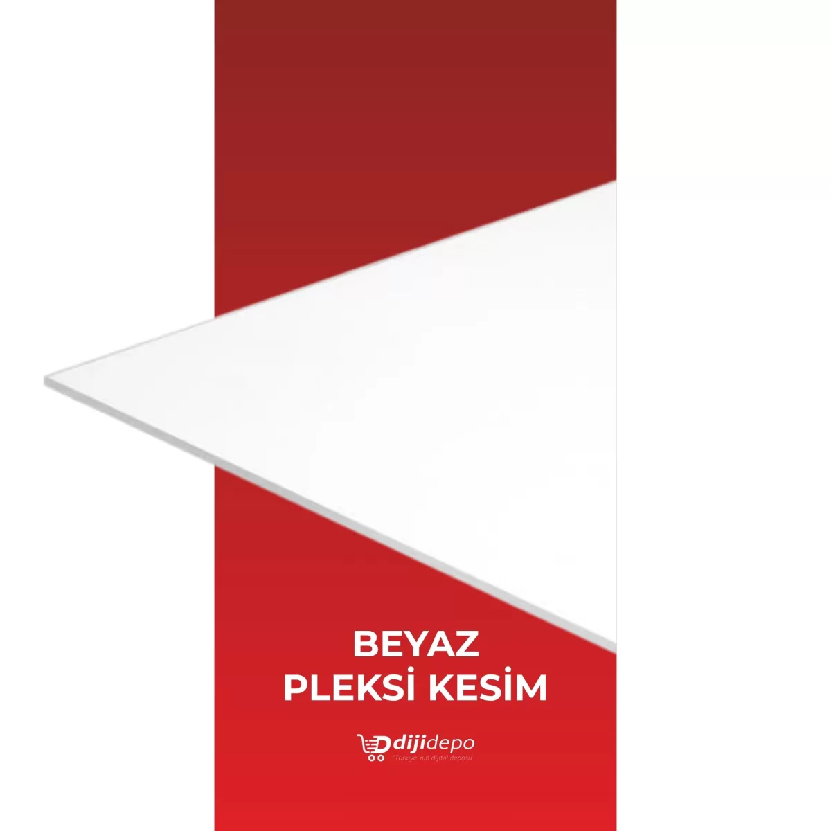 Özel Ölçülü Beyaz Pleksi Lazer Kesim - Modern, Şık & Kusursuz Yüzey