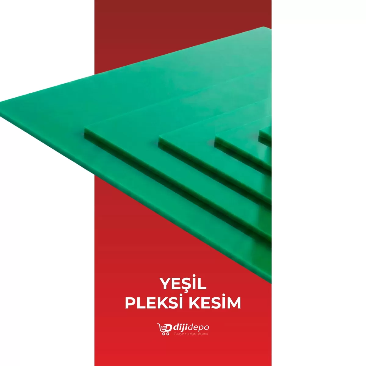 Özel Kesim Yeşil Pleksi Levha – Canlı, Dekoratif ve Endüstriyel Çözümler