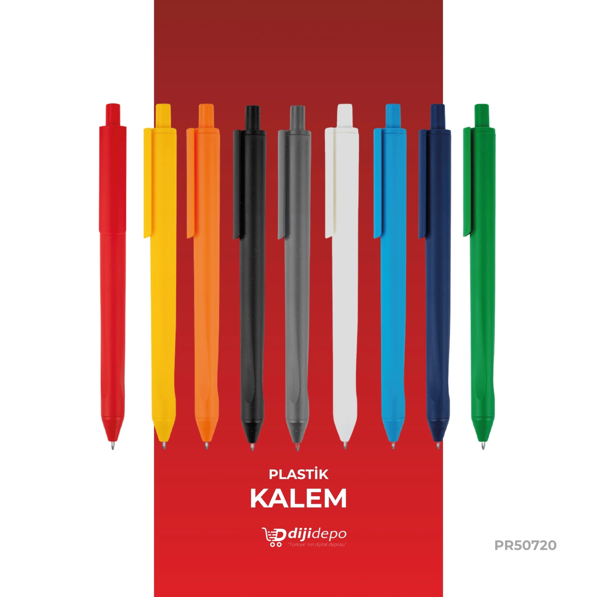 Modern Hatlı Kurumsal Promosyon Kalem - Estetik ve Konforlu