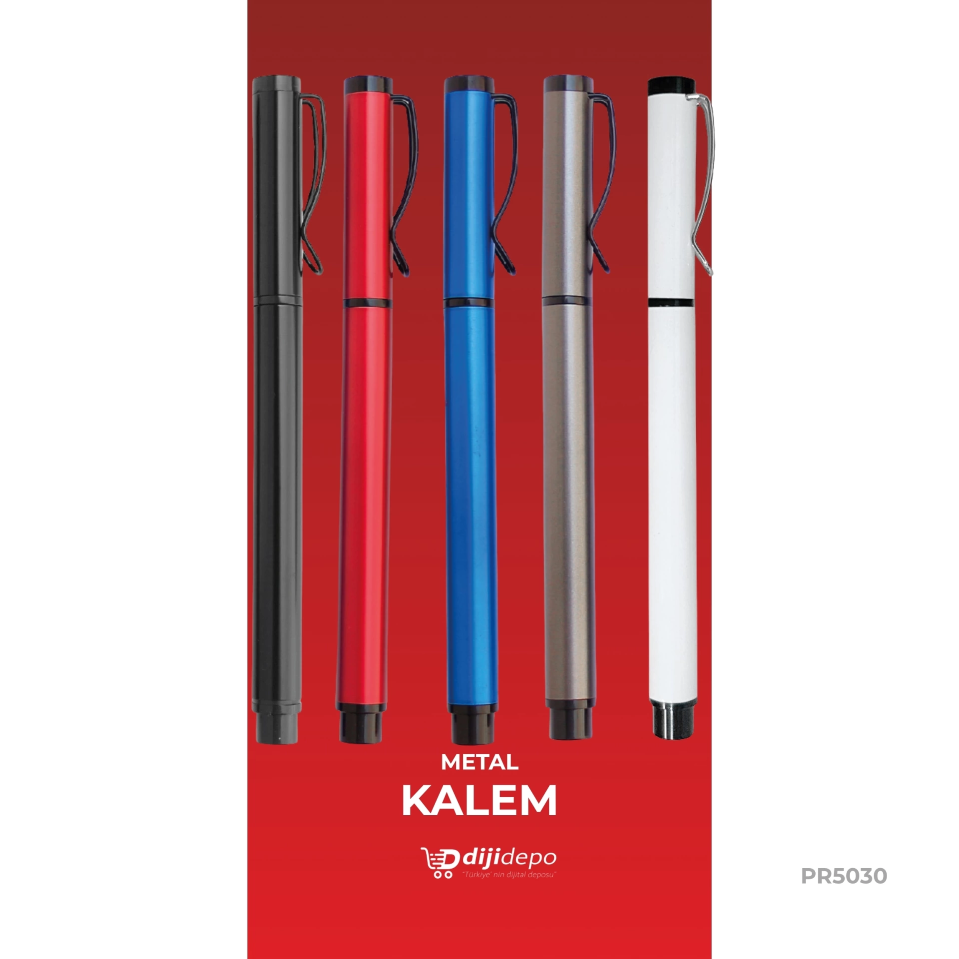 Şık ve Dayanıklı Metal Kalem - VIP Promosyon Serisi