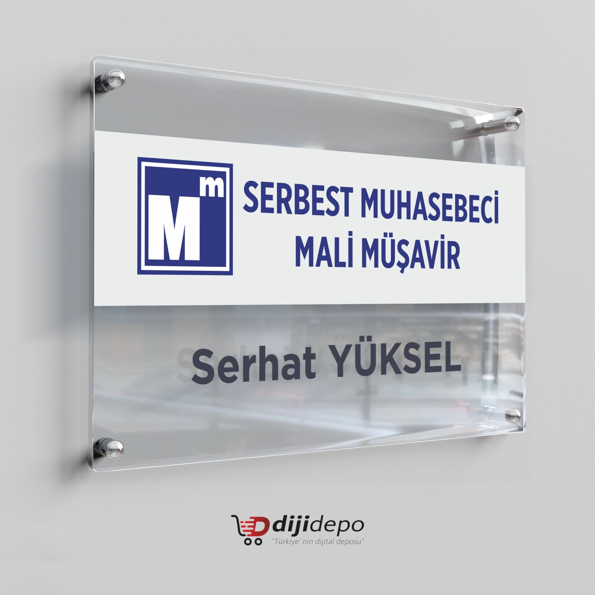 Mali Müşavir ve Muhasebeci Ofis Tabelası