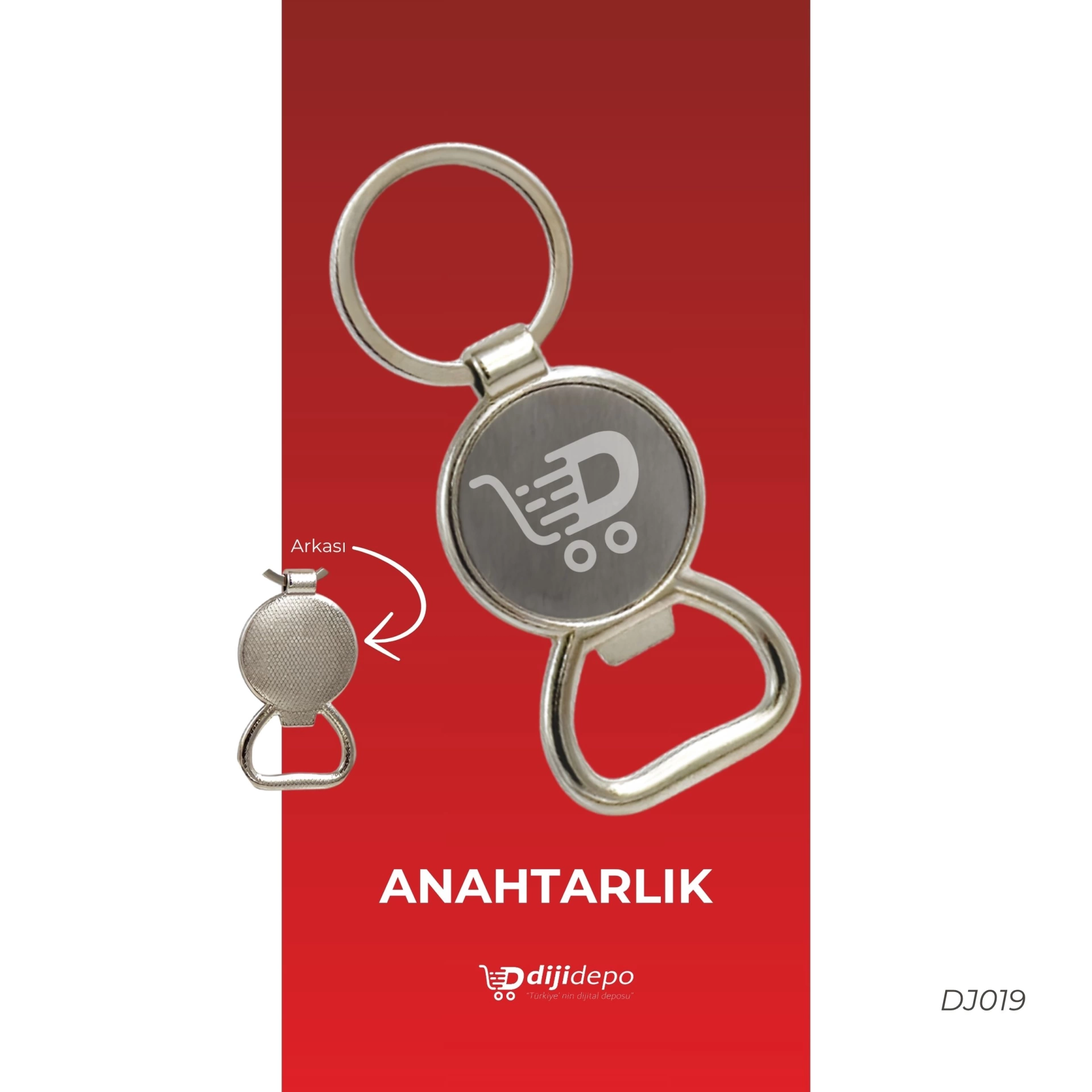 Açacaklı Metal Promosyon Anahtarlık