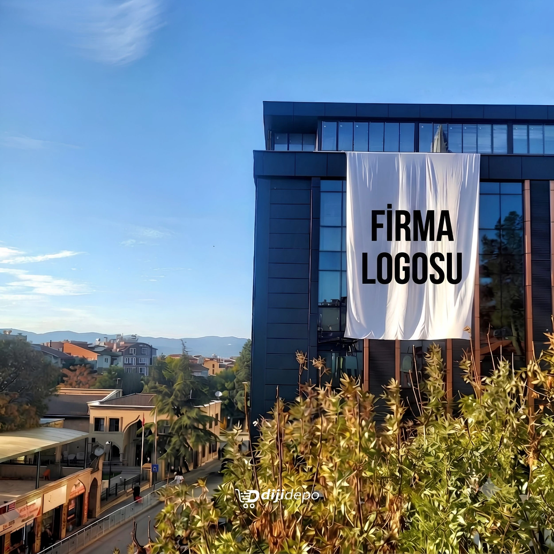 Firma Bayrağı - Firma Logolu Bayrak - Gönder Bayrağı