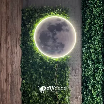 Dekoratif Ay Figürlü Neon Led Tabela