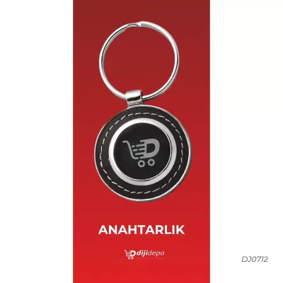 Deri ve Metal Promosyon Anahtarlık