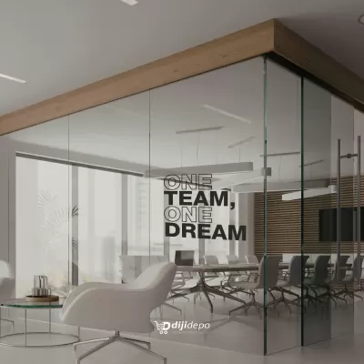 One Team One Dream - Cam Giydirme