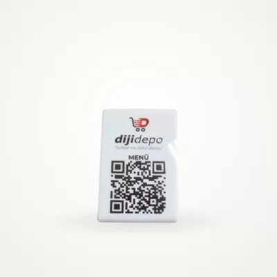 QR Menü Standı – Masaüstü QR Kod Menü Tutucu