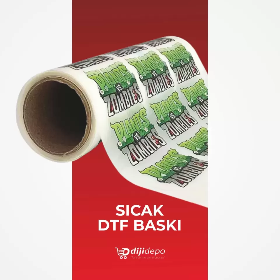 Sıcak DTF Baskı - Ütüyle Yapışan Baskı