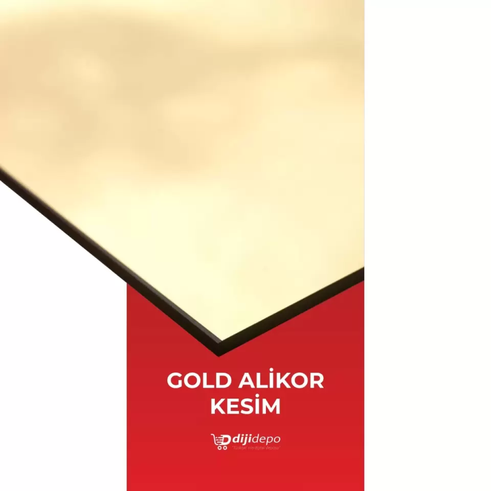Gold Alikor Kesim - Altın Sarısı Alikor Kesim