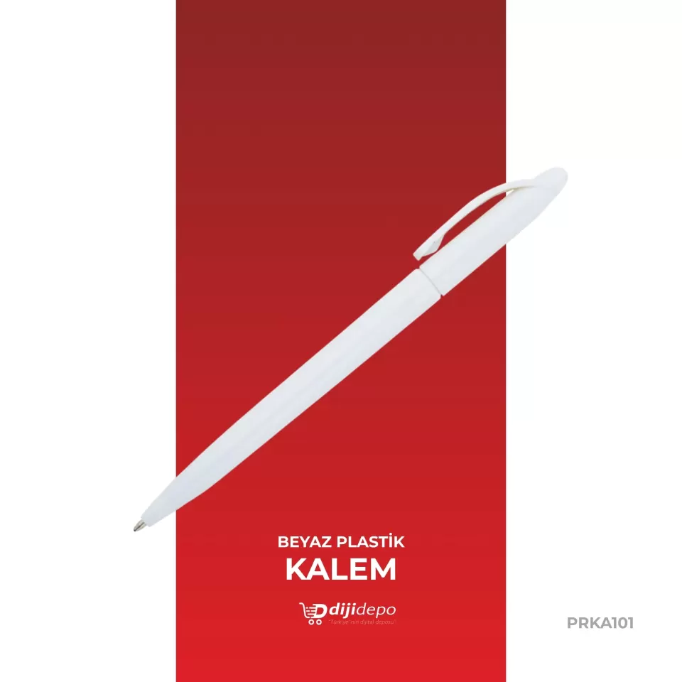Özel Baskılı Plastik Kalem - Promosyon Kalem