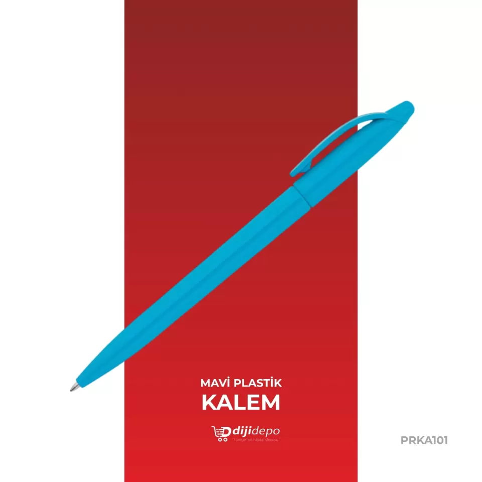 Özel Baskılı Plastik Kalem - Promosyon Kalem