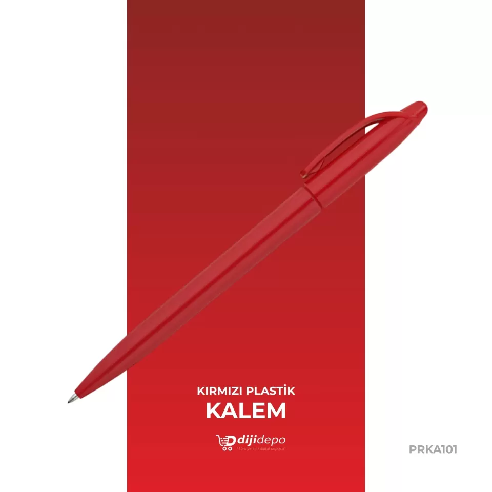 Özel Baskılı Plastik Kalem - Promosyon Kalem