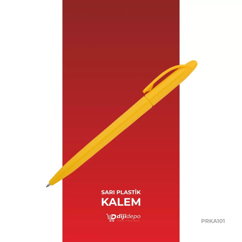 Özel Baskılı Plastik Kalem - Promosyon Kalem