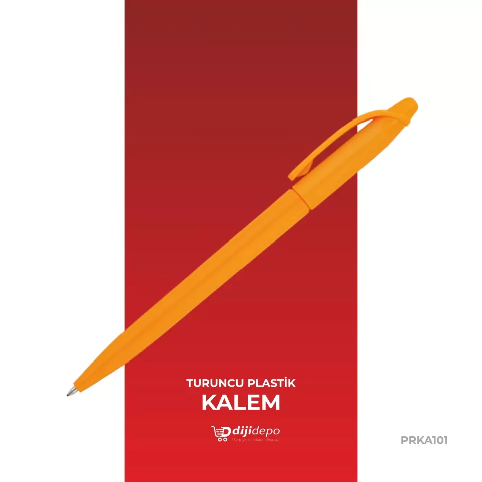 Özel Baskılı Plastik Kalem - Promosyon Kalem