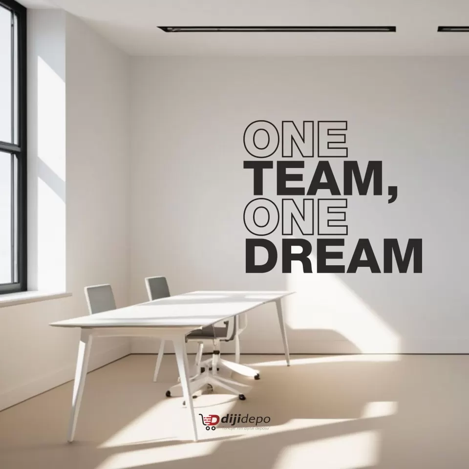 One Team One Dream - Duvar Giydirme