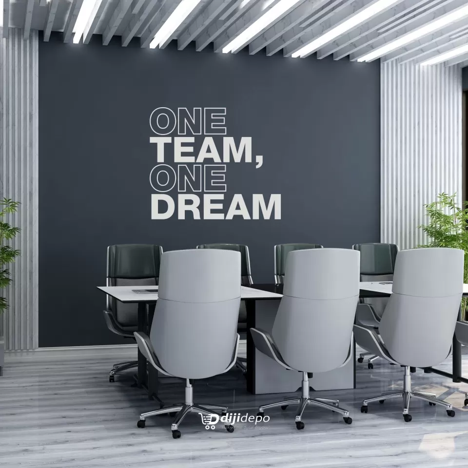 One Team One Dream - Duvar Giydirme