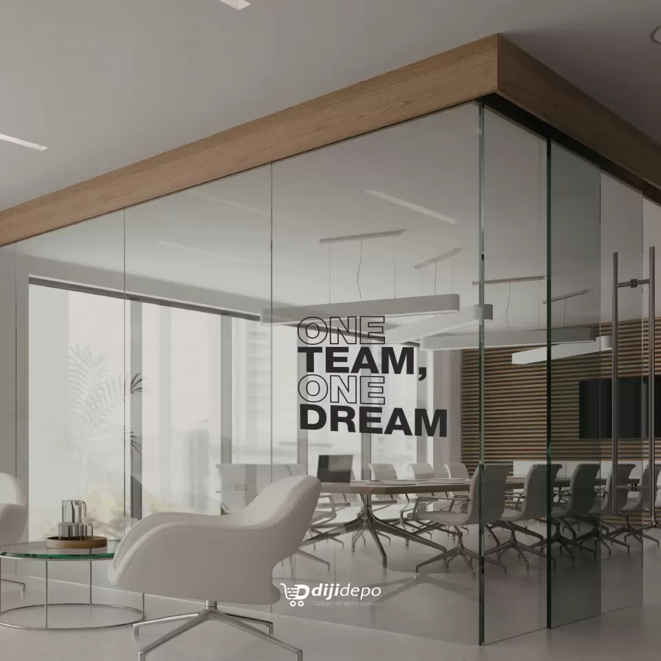 One Team One Dream - Cam Giydirme