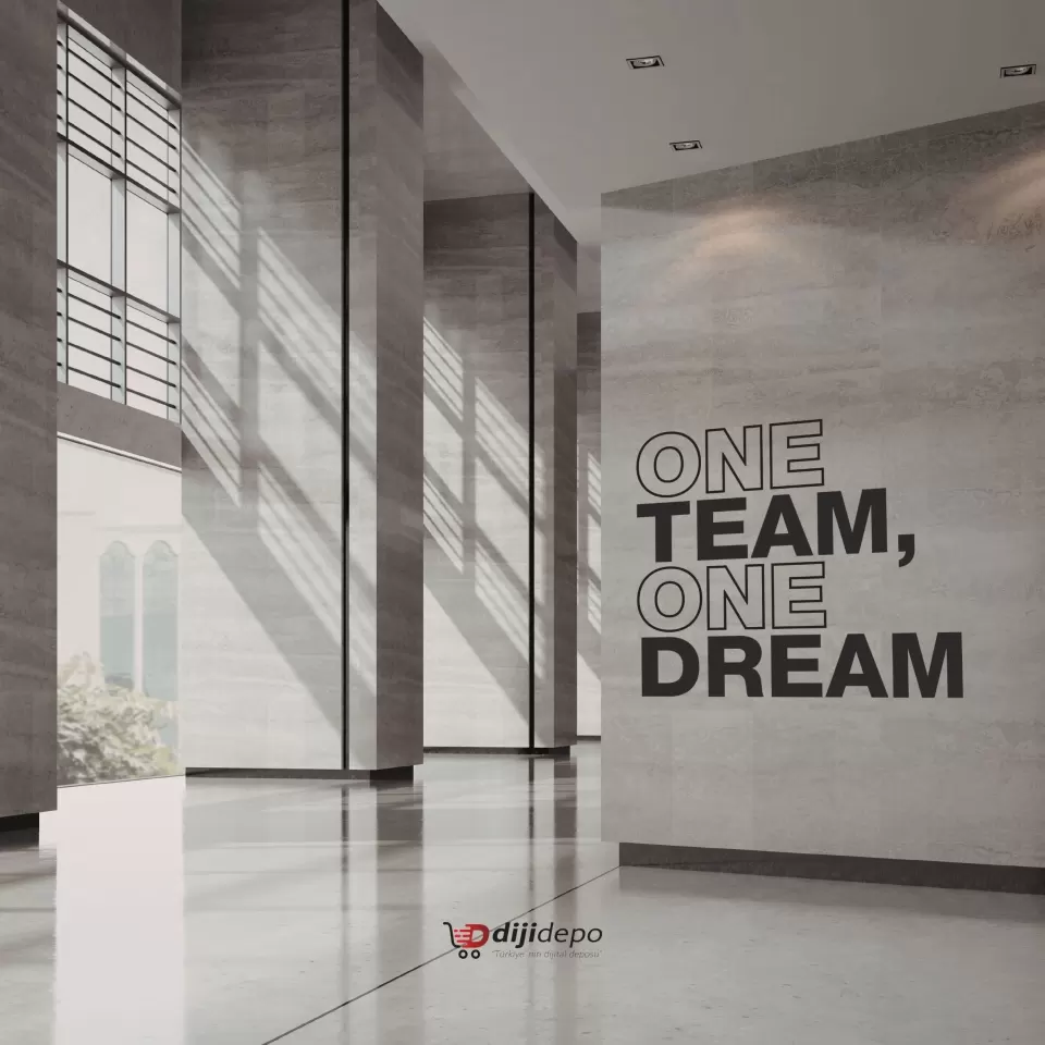 One Team One Dream - Cam Giydirme