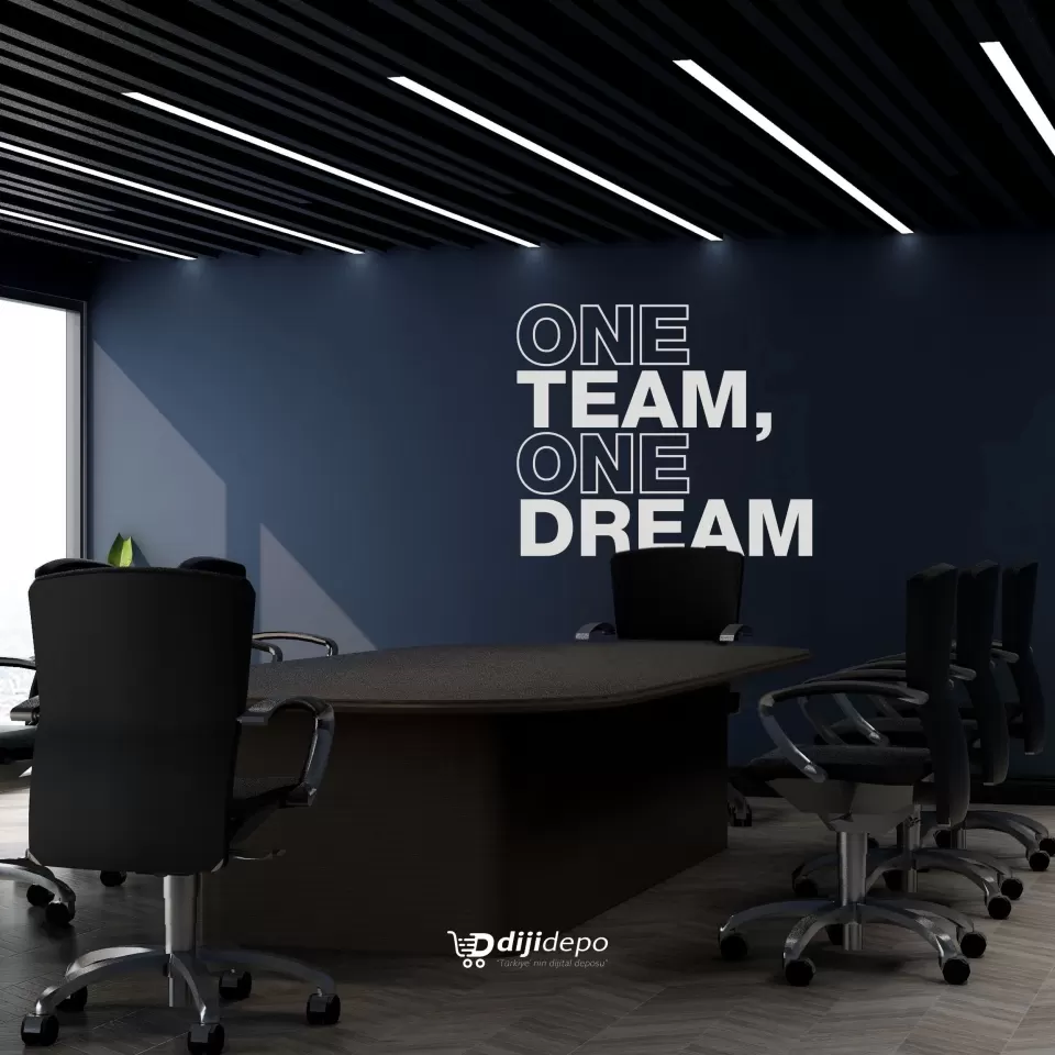 One Team One Dream - Cam Giydirme