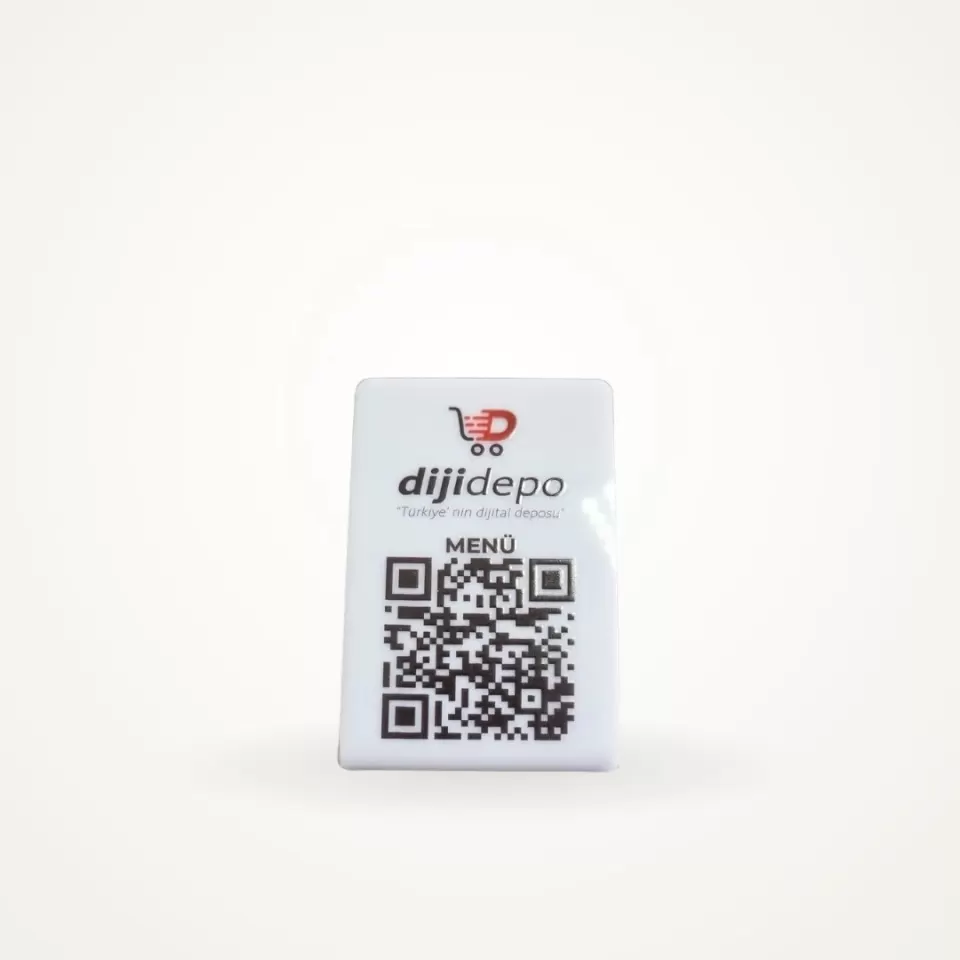QR Menü Standı – Masaüstü QR Kodlu Dijital Menü Standı