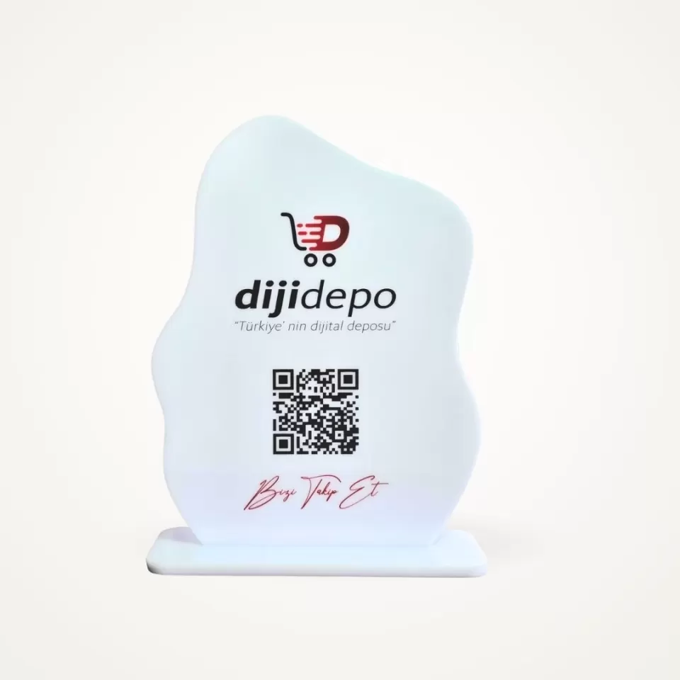 Instagram Takip Et Standı – QR Kodlu Bizi Takip Et Standı
