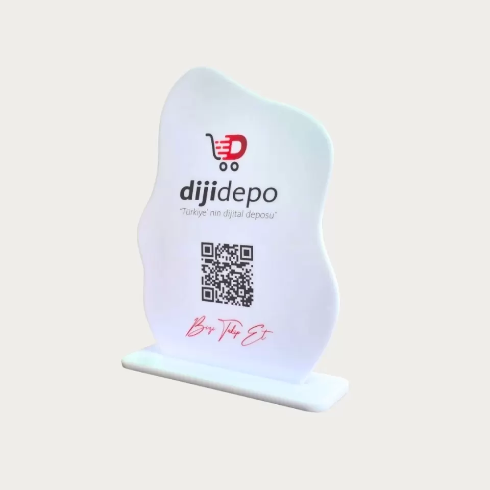 Instagram Takip Et Standı – QR Kodlu Bizi Takip Et Standı